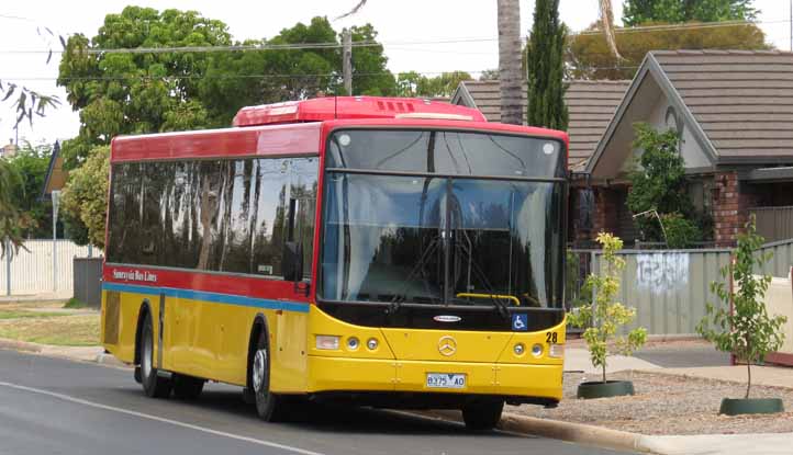 Sunraysia Mercedes O500LE Volgren 28